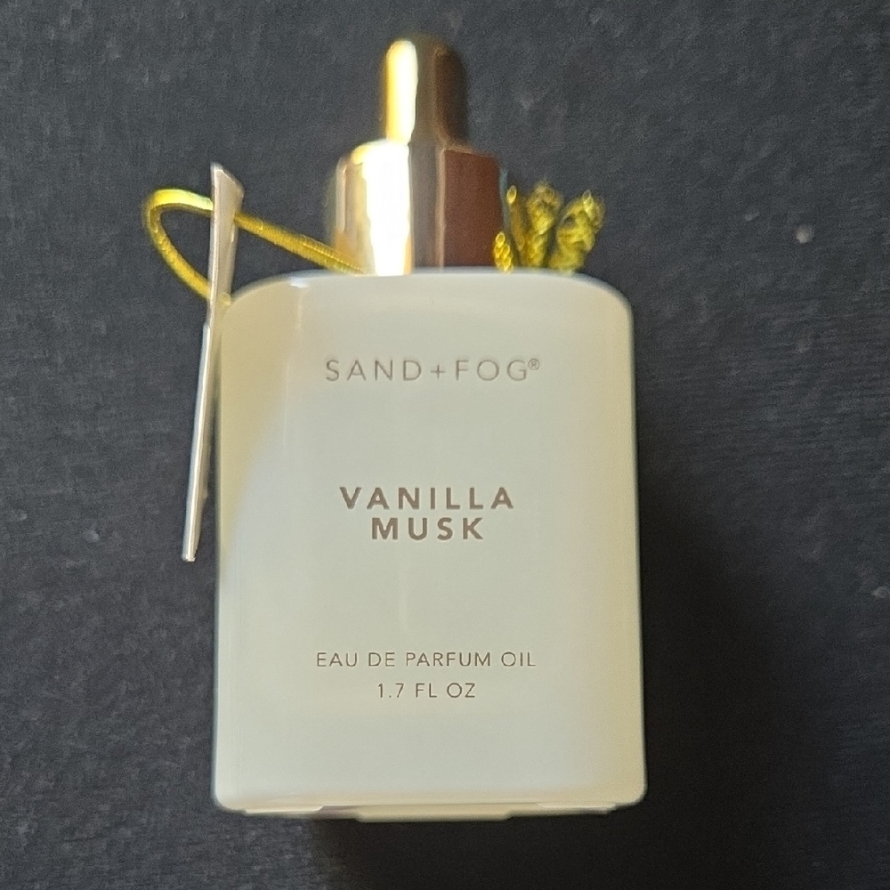 Sand & Fog Vanilla Musk Eau De Parfum Oil New